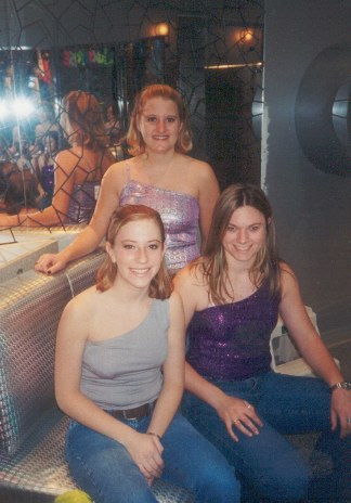 Becky Me and Tonya at some store in the mall of america.  Kick ass dressing room