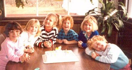 sara,theresa, brenda, kari, kacie,and becky.
not much has changed.