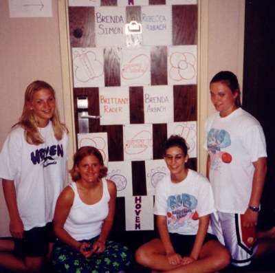 Brenda, REBECCA, Britt and I @ FCCLA back in April